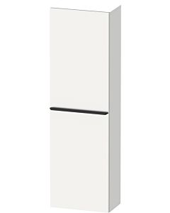 Duravit D-Neo half tall cabinet DE011801818 40x24x132cm, 2000 door, 4 glass shelves, Weiß Matt