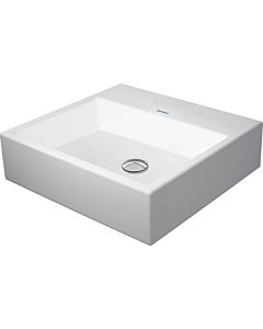 Duravit vasque à poser Vero Air 23525000701 blanc wondergliss, 50x47cm, sans recouvrement, sans trou pour robinet