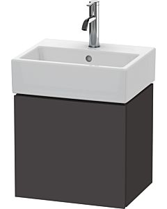 Duravit L-Cube Waschtisch-Unterschrank LC6245R8080 43,4x34,1x40cm, wandhängend, Tür rechts, graphit supermatt