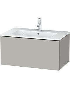 Duravit L-Cube vanity unit LC614100707 82 x 48, 2000 cm, concrete gray matt, 2000 pull-out, wall-hung