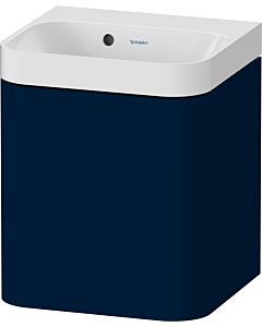 Duravit Happy D.2 Plus vanity HP4340N98980000 40x36cm, 2000 door, left hinged, without tap hole, midnight blue satin finish