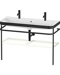 Duravit Happy D.2 Plus combinaison de vanité HP4759O36360000 117,5x49cm, avec trou pour robinetterie 2000 , support en métal, blanc