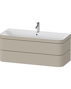 Duravit Happy D.2 Plus meuble sous vasque HP4639O60600000 117,5x49cm, 2 tiroirs, trou pour 2000 , taupe satiné
