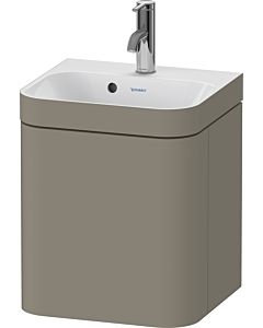 Duravit Happy D.2 Plus Möbelwaschtisch-Unterschrank HP4634O92920000 40x36cm, 1 Tür, Anschlag rechts, mit Hahnloch, steingrau seidenmatt