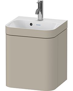 Duravit Happy D.2 Plus Möbelwaschtisch-Unterschrank HP4634O60600000 40x36cm, 1 Tür, Anschlag rechts, mit Hahnloch, taupe seidenmatt