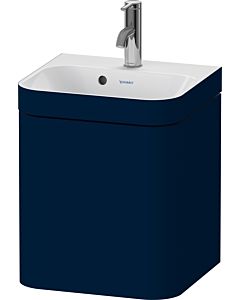 Duravit Happy D.2 Plus Möbelwaschtisch-Unterschrank HP4633O98980000 40x36cm, 1 Tür, Anschlag links, mit Hahnloch, nachtblau seidenmatt