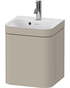 Duravit Happy D.2 Plus Möbelwaschtisch-Unterschrank HP4633O60600000 40x36cm, 1 Tür, Anschlag links, mit Hahnloch, taupe seidenmatt