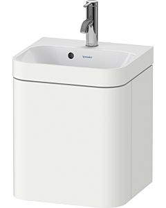 Duravit Happy D.2 Plus Möbelwaschtisch-Unterschrank HP4633O36360000 40x36cm, 1 Tür, Anschlag links, mit Hahnloch, weiß seidenmatt