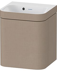 Duravit Happy D.2 Plus vanity HP4633N75750000 40x36cm, 2000 door, hinged left, without tap hole, linen