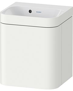 Duravit Happy D.2 Plus meuble sous-vasque HP4633N36360000 40x36cm, porte 2000 , charnières à gauche, sans trou pour robinetterie, blanc