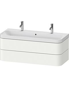 Duravit Happy D.2 Plus vanity HP4379O36360000 117.5x49cm, 2 drawers, white satin finish