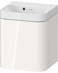 Duravit Happy D.2 Plus Möbelwaschtisch HP4344N22220000 40x36cm, 1 Tür, Anschlag rechts, ohne Hahnloch, weiß hochglanz