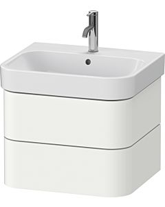 Duravit Happy D.2 Plus Waschtisch-Unterschrank HP4385036360000 57,5 x 49 cm, weiß seidenmatt, 2 Schubkästen