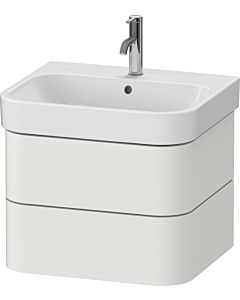 Duravit Happy D.2 Plus HP4385039390000 57.5 x 49 cm, nordic white satin finish, 2 drawers