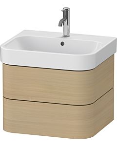 Duravit Happy D.2 Plus meuble sous HP4385071710000 57,5 x 49 cm, chêne méditerranéen, 2 tiroirs