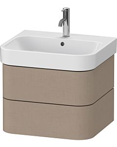 Duravit Happy D.2 Plus meuble sous HP4385075750000 57,5 x 49 cm, lin, 2 tiroirs