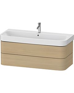 Duravit Happy D.2 Plus Waschtisch-Unterschrank HP4389071710000 117,5 x 49 cm, mediterrane Eiche, 2 Schubkästen