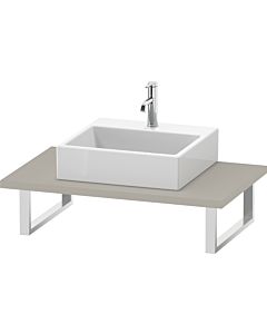 Duravit L-Cube LC106C09191 épaisseur 3 cm, taupe mat, pour Aufsatzbecken , variable