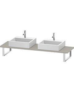Duravit L-Cube LC105C09191 épaisseur 3 cm, taupe mat, pour Aufsatzbecken , variable