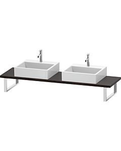 Duravit L-Cube LC105C07272 épaisseur 3 cm, chêne foncé brossé, pour Aufsatzbecken , variable