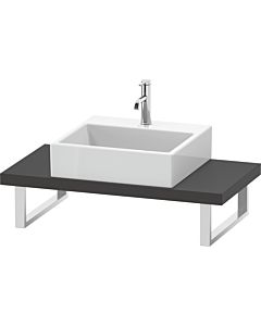 Duravit DuraStyle DS100C04949 pour Aufsatzbecken , 2000 , épaisseur 4,5 cm, graphite mat