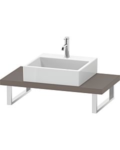 Duravit DuraStyle console DS100C04343 pour Aufsatzbecken , 2000 , épaisseur 4,5 cm, basalte mat