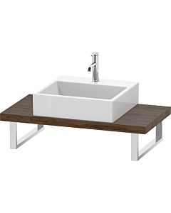 Duravit DuraStyle console DS100C02121 for Aufsatzbecken , 2000 cut-out, thickness 4.5 cm, dark walnut