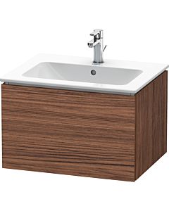 Duravit L-Cube Waschtisch-Unterschrank LC614002121 62 x 48,1 cm, nussbaum dunkel, 1 Auszug, wandhängend