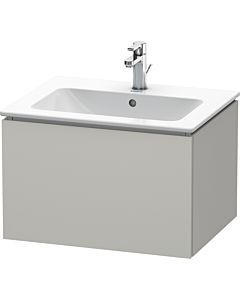 Duravit L-Cube vanity unit LC614000707 62 x 48, 2000 cm, concrete gray matt, 2000 pull-out, wall-hung