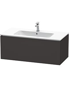 L-Cube Duravit vasque LC614208080 102 x 48, 2000 cm, graphite supermat, 2000 coulissant, suspendu