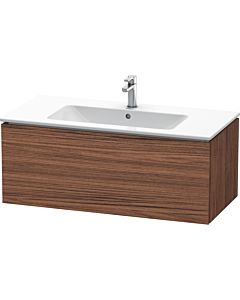 Duravit L-Cube Waschtisch-Unterschrank LC614202121 102 x 48,1 cm, nussbaum dunkel, 1 Auszug, wandhängend
