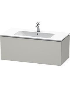 Duravit L-Cube vanity unit LC614200707 102 x 48, 2000 cm, concrete gray matt, 2000 pull-out, wall-hung
