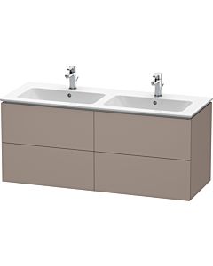 Duravit L-Cube vanity unit LC625904343 Basalt Matt , 129x55x48.1cm, 4 drawers