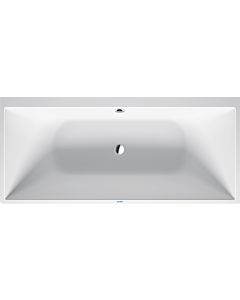 Duravit DuraSquare baignoire rectangulaire 700428000000000 180 x 80 x 46 cm, coin droit, avec cadre, 2 blanc , blanc