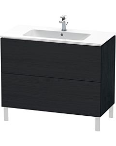 L-Cube Duravit vasque LC662701616 102 x 48, match2 cm, chêne noir, 2 2000