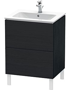 L-Cube Duravit vasque LC662501616 62 x 48, match2 cm, chêne noir, 2 2000