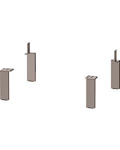 Duravit Brioso Sockelfuß BR979404343, 4 Stück  Basalt Matt lackiert