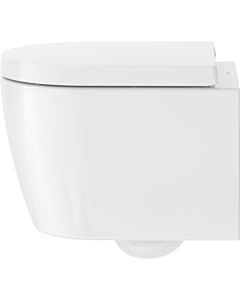 Duravit Me by Starck wall washdown WC 2530092600 37x48cm, 4.5 l, rimless, white / white silk matt