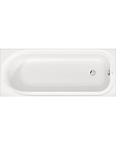 Duravit Soleil by Starck rectangular bath 700500000000000 170 x 70 x 46.9 cm, built-in version, with a sloping back, white