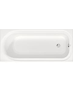 Duravit Soleil by Starck rectangular bath 700501000000000 170 x 750 x 46.9 cm, built-in version, with a sloping back, white
