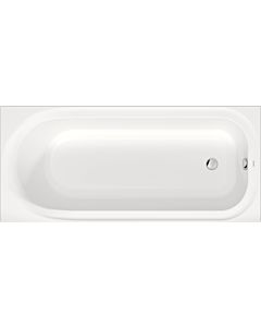 Duravit Soleil by Starck rectangular bath 700502000000000 180 x 80 x 46.9 cm, built-in version, with a sloping back, white