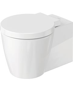 WC suspendu Duravit Starck 1&quot; 02100900641 blanc, finition Wondergliss