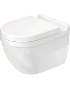 Duravit Starck 3 Wand Tiefspül WC 2527092000 weiss, 54 cm Ausladung, HygieneGlaze, Rimless
