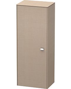 Duravit Brioso Halbhochschrank Individual 91-133cm BR1341L1075, Leinen, Tür links, Griff Chrom