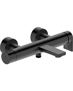 Duravit Tulum bath mixer TU5230000046 exposed, S-connections, with diverter valve, matt black