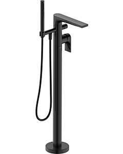 Duravit Tulum set de finition TU5250000046 mitigeur de douche à encastrer, sur pied, avec inverseur, noir mat