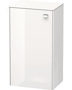 Duravit Brioso Halbhochschrank Individual 61-91cm BR1340L1022, Weiß Hochgl., Tür links, Griff Chrom