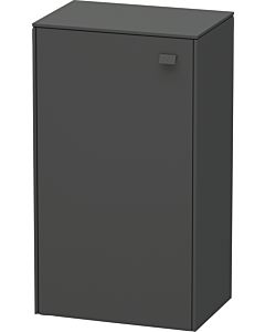 Duravit Brioso Halbhochschrank Individual 61-91cm BR1340L4949, Graphit Matt, Tür links