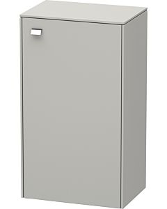 Duravit Brioso Half-height cabinet Individual 61-91cm BR1340R1007, Betongrau Matt , door right, handle chrome