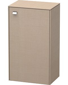 Duravit Brioso Halbhochschrank Individual 61-91cm BR1340R1075, Leinen, Tür rechts, Griff Chrom
